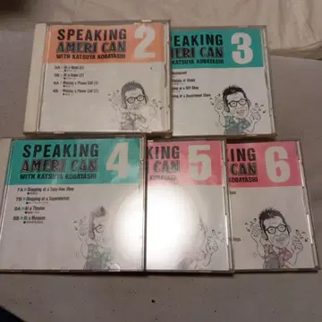 고바야시 카츠야의 오샤베리 아메리칸 캔 CD 5장