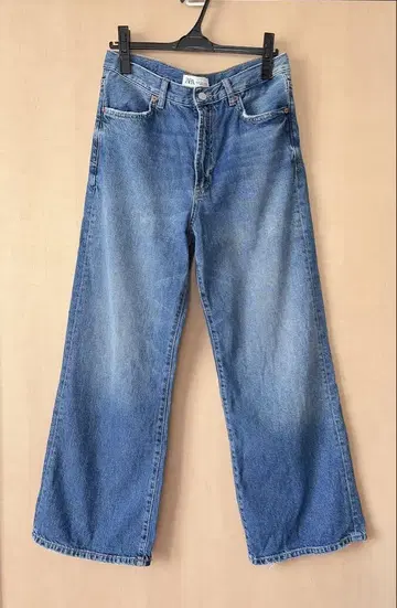 ZARA 와이드 스트레이트 청바지
