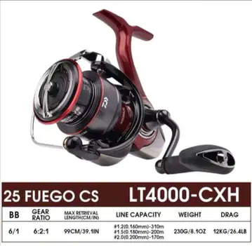 해외 모델 2025 DAIWA FUEGO CS LT 4000-CXH