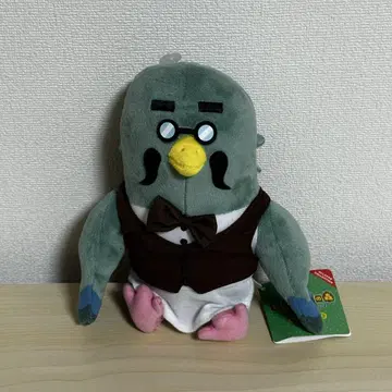 모여봐요 동물의 숲 찻집 하토노스 마스터 봉제 인형 S 사이즈 택 포함