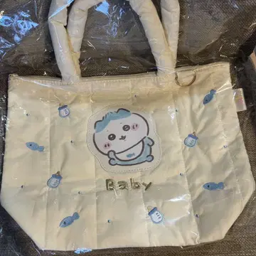 치이카와 (먼작귀) Chiikawa Baby 퀼팅 토트백 (하치와레)