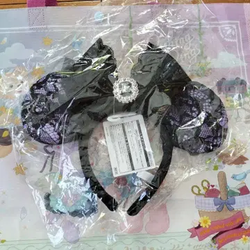 택 포함 새상품 디즈니 리조트 할로윈 머리띠 빌런즈