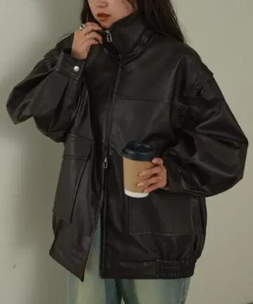 CIAOPANIC TYPY 인조 가죽 2WAY 스탠드 블루종