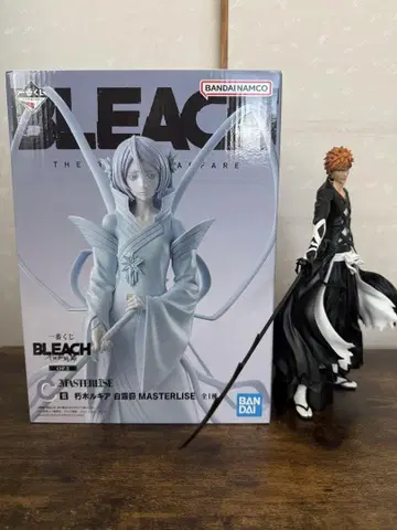 BLEACH 제일복권 C상 쿠키 루키아 쿠로사키 이치고 피규어