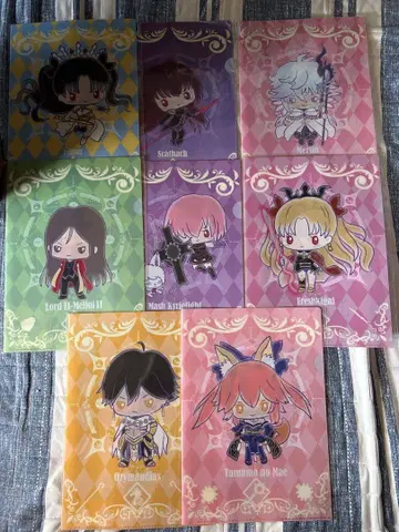FGO 산리오 콜라보 클리어 파일 세트