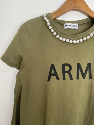 MUVEIL WORK 펄 T셔츠