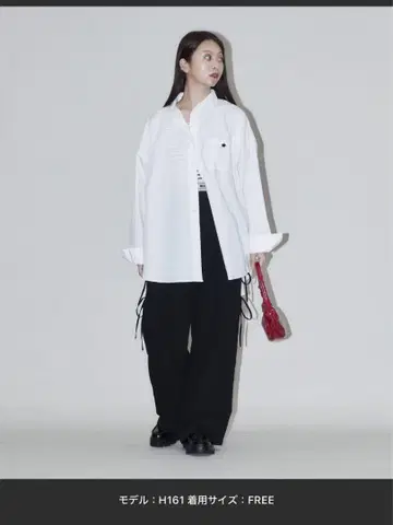 택 포함 새상품 마리콴트 브릭 셔츠