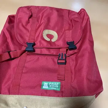 FRAP BOIS 즈 동물 빨간색 백팩