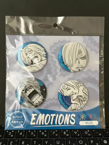 [원피스] 에모션 캔뱃지 EMOTIONS 상디 ONE PIECE