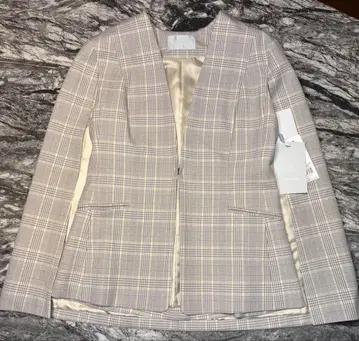 CELFORD 셀포드 케이프 자켓 체크