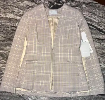 CELFORD 셀포드 케이프 자켓 체크