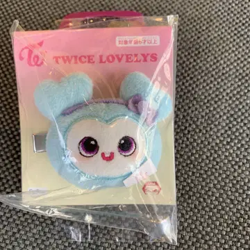 TWICE LOVELYS 봉제 인형 헤어핀 GIGO 나연