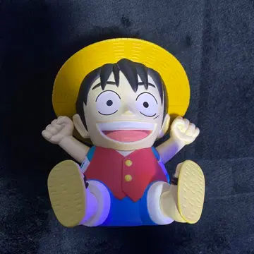 초레어 루피 알람 시계 원피스 굿즈 레트로 완구 레어 단종