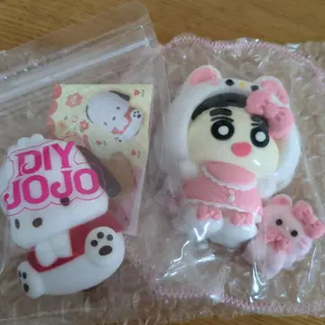 스퀴즈 야와못치 산리오 캐릭터즈 2 포차코 가챠가챠 쪼물쪼물