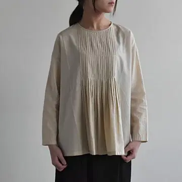 [ 새상품급 ] evam eva 플리츠 풀오버 에미오와스 요건 레일