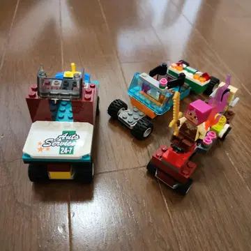 LEGO 부품 자동차 (3대 세트)