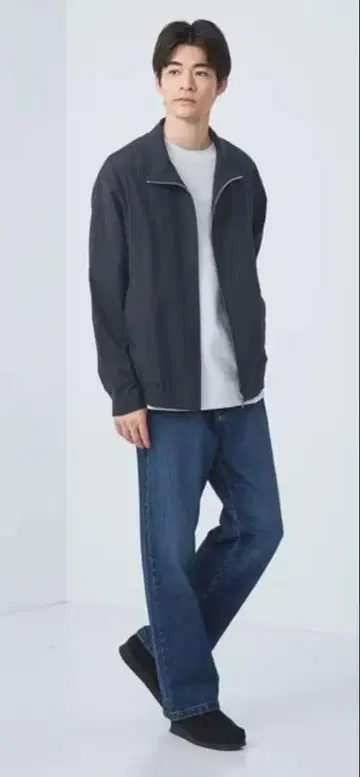 그린 라벨 워셔블 트로 스탠드 블루종