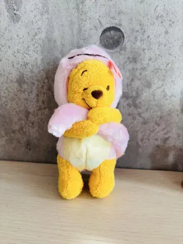 곰돌이 푸 봉제 인형 키링 뱀 디즈니 스토어