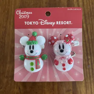 디즈니랜드 2009년 크리스마스 라이팅 배지