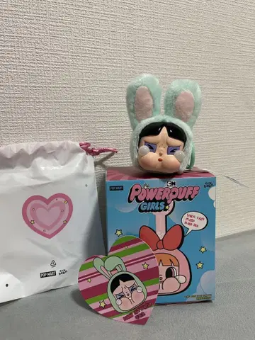 POPMART 파워퍼프걸스 CRYBABY BUNNYBUTTERCUP