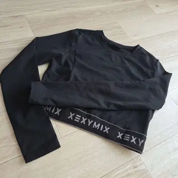XEXYMIX 요가웨어 크롭 상의