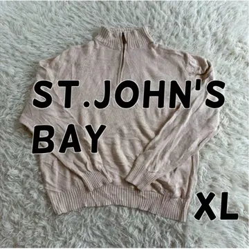ST.JOHN'S BAY(세인트존스베이) 하프 지퍼 니트