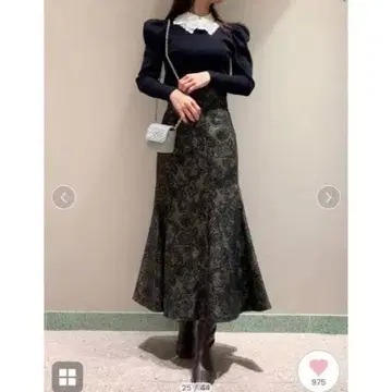 새상품급 헤임플레어 머메이드 스커트 SNIDEL