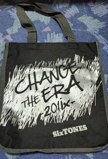 SixTONES CHANGE THE ERA 투어 토트백