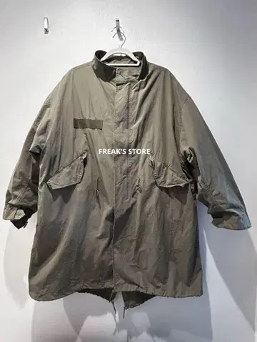 FREAK'S STORE 아우터 올리브 모즈 코트