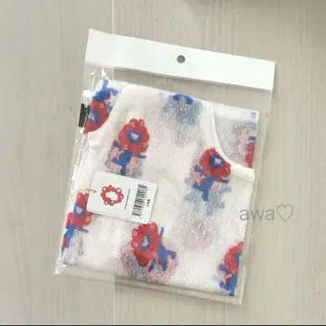 새상품 미야쿠미야쿠 레이스 백 빨간색 파랑