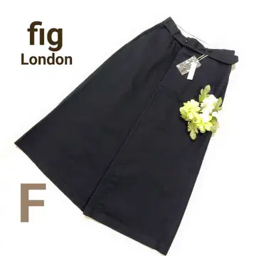 [ 새상품 ] fig London 피그런던 코튼 스커트 네이비