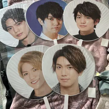 A group 마사카도 요시노리 부채 5장 세트