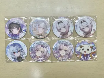 ART OF NIJISANJI A.B 그룹 캔뱃지