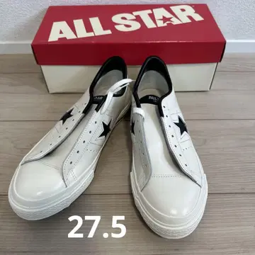 [ 미사용 새상품 27.5cm ] ONE STAR J WHT/BLK