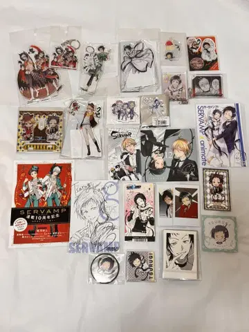 SERVAMP 서뱀프 오카야 츠리시 묶음 판매 포장 없음!