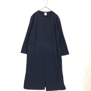 PUPULA : 얇은 소재 스트레치 롱 자켓