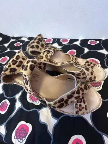 Wcloset 하이힐 표범 무늬