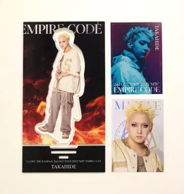 MA55IVE 스즈키 타카히데 아크릴 스탠드 + 포토 카드 세트