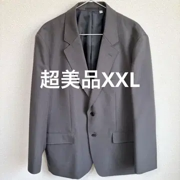 [ 컨디션 최상 ] UNIQLO U 테일러드 자켓 다크 그레이 XXL