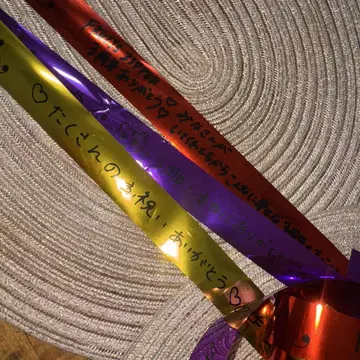 FRUITS ZIPPER 초타이 라이브 은색 테이프