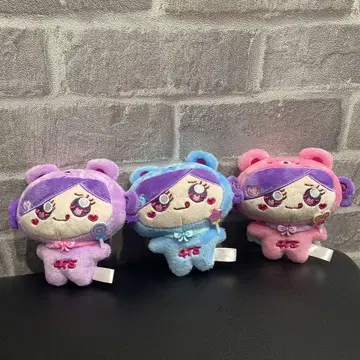 시나곰 봉제 인형 마스코트 3종 세트