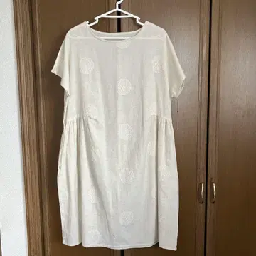 원피스 면린넨 100%