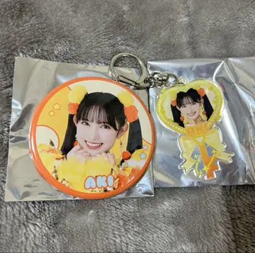 스가타 아키 캔뱃지 키링