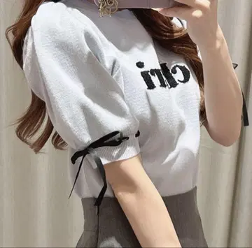 AnMILLE cheri 니트 IBU 아이스 블루