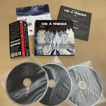 라디오 헤드 RADIOHEAD Kid A Mnesia 3장 CD