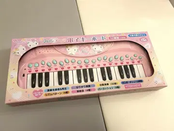 [ 새상품급 ] 헬로키티 전자 키보드 HELLO KITTY 핑크 산리오