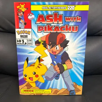 MEDICOM RAH 포켓몬스터 with 피카츄 지우(사토시)