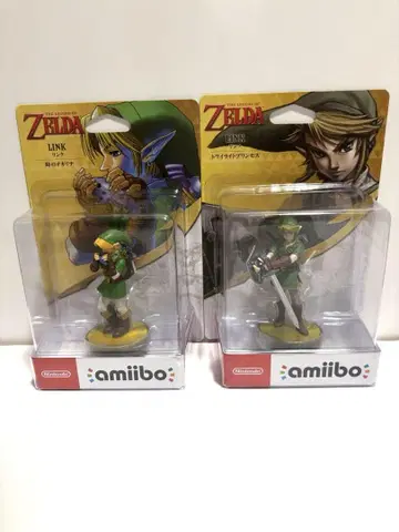 amiibo 링크 시간의 오카리나 황혼의 공주 젤다의 전설