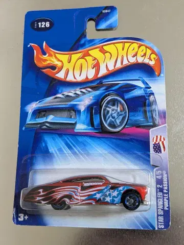 Hot Wheels 퍼플 패션 Star Spangled '24/5