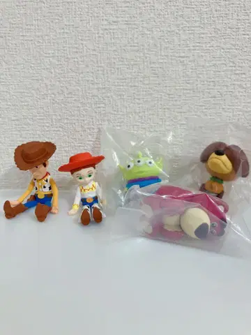 토이스토리 기다림 전 4개 세트 & 슬링키 새상품급 가챠